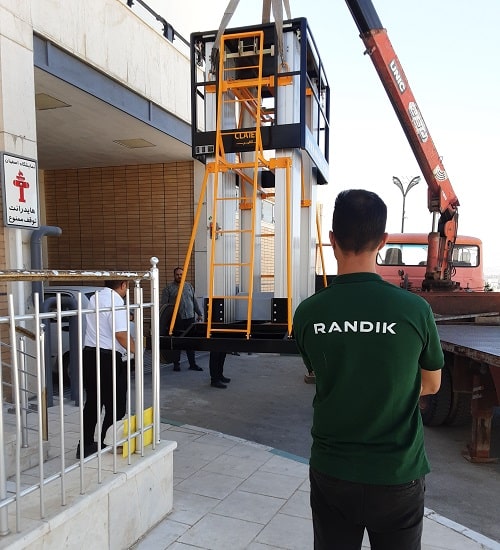 تعمیر بالابر کارگاهی