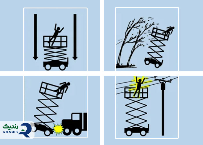 اصول ایمنی بالابر هیدرولیکی